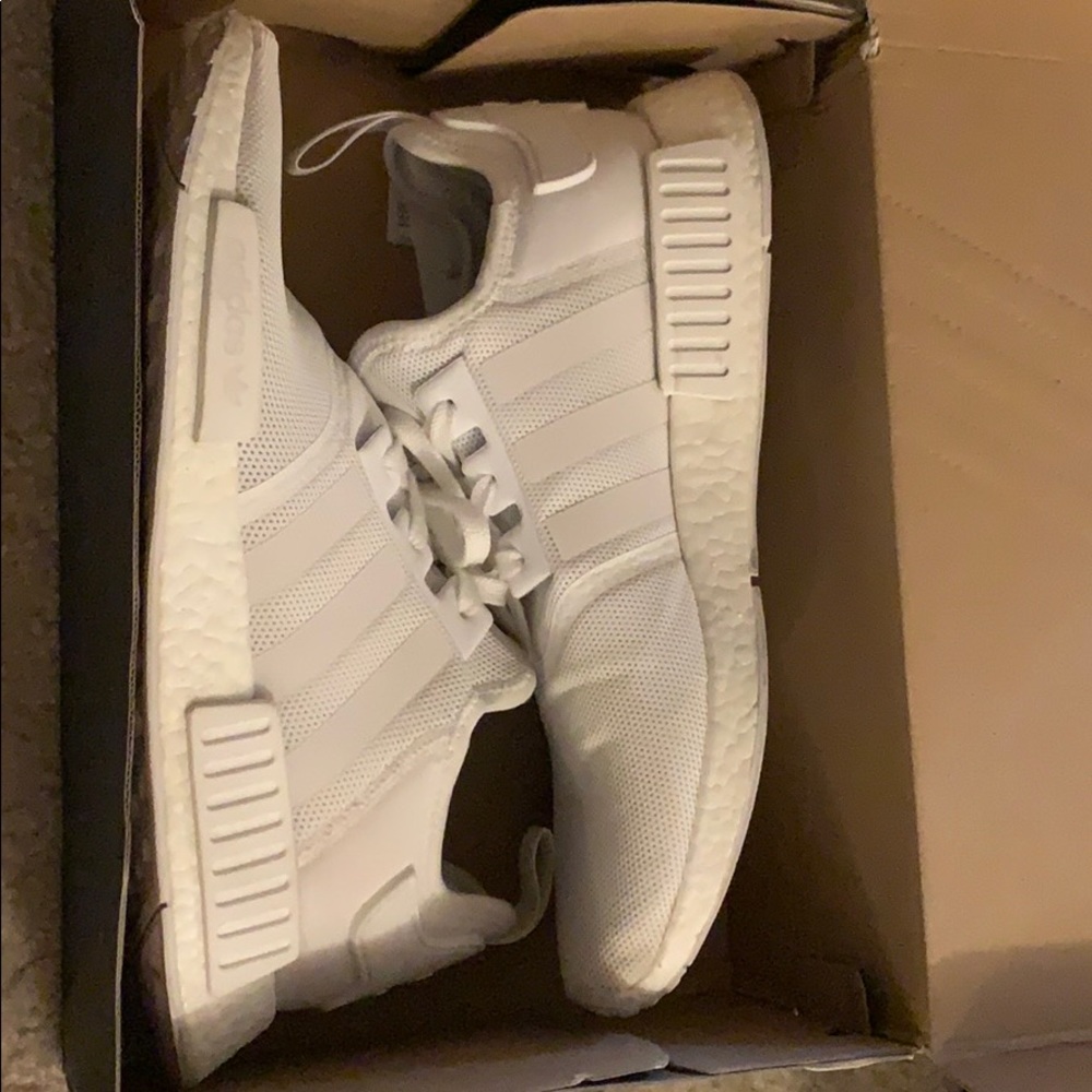 Adidas NMD Barely worn men’s size 13 Whiteonwhite